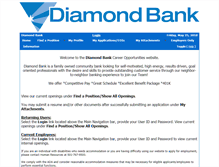 Tablet Screenshot of diamondbanking.applicantharbor.com