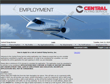 Tablet Screenshot of flycfs.applicantharbor.com